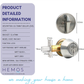 HEMOS 60-70MM SECURITY THUMBTURN & KEY DEADBOLT HOUSE DOOR LOCK HM-5401-MB,MS