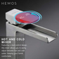 HEMOS BATHROOM FAUCET SUS304 STEEL WATERFALL MIXER BASIN TAP SILVER HM-19142,19143,19144,19145