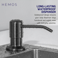 HEMOS PARTS ABS SOAP DISPENSER FOR KITCHEN SINK HM-0050