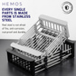 HEMOS PARTS SUS 304 ADJUSTABLE KITCHEN SINK BASKET HM-0147