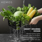 HEMOS PARTS SUS 304 ADJUSTABLE KITCHEN SINK BASKET HM-0147
