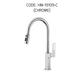 HEMOS KITCHEN FAUCET BRASS PULL OUT MIXER PILLAR SINK TAP KEPALA PAIP DAPUR HM-19109