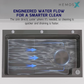 HEMOS SUS304 WORKSTATION KITCHEN 3.0MM THICKNESS SINK CW FLYING FISH TAP BLACK HM-6848,7850-MB(EB)