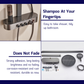 HEMOS BATHROOM 3 MODE BRASS BODY WITH STAINLESS STEEL CASING MIXER RAIN SHOWER SETS HM-19120-MG