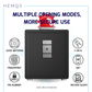 HEMOS TUYA APP HEAVY DUTY ANTI-DRILLING & SMASHING FINGERPRINT DIGITAL SECURITY SAFETY BOX HM-LD-300,450,600-BLACK