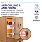 HEMOS TUYA APP HEAVY DUTY ANTI-DRILLING & SMASHING FINGERPRINT DIGITAL SECURITY SAFETY BOX HM-XR-300,450