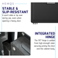 HEMOS TUYA APP HEAVY DUTY ANTI-DRILLING & SMASHING FINGERPRINT DIGITAL SECURITY SAFETY BOX HM-LD-300,450,600-BLACK