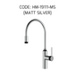 HEMOS KITCHEN FAUCET STAINLESS STEEL PILLAR SINK TAP CAN ADJUST BUBBLER WATER KEPALA PAIP DAPUR HM-19111-MS,MG,GD