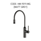HEMOS KITCHEN FAUCET STAINLESS STEEL PILLAR SINK TAP CAN ADJUST BUBBLER WATER KEPALA PAIP DAPUR HM-19111-MS,MG,GD
