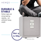 HEMOS TUYA APP HEAVY DUTY ANTI-DRILLING & SMASHING FINGERPRINT DIGITAL SECURITY SAFETY BOX HM-LD-300,450-W