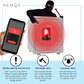 HEMOS TUYA APP HEAVY DUTY ANTI-DRILLING & SMASHING FINGERPRINT DIGITAL SECURITY SAFETY BOX HM-LD-300,450-W