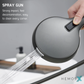 HEMOS BATHROOM FAUCET 3 MODE STEEL MIXER RAIN SHOWER SETS SET MANDIAN HM-19118-MG