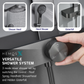 HEMOS BATHROOM FAUCET 3 MODE STEEL MIXER RAIN SHOWER SETS SET MANDIAN HM-19118-MG