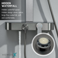 HEMOS BATHROOM FAUCET 3 MODE STEEL MIXER RAIN SHOWER SETS SET MANDIAN HM-19118-MG