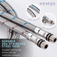 HEMOS BATHROOM FAUCET BRASS MIXER HOT COLD PILLAR BASIN TAP KEPALA PAIR BILIK AIR HM-19110-C,MB,MG,GD