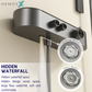 HEMOS BATHROOM 2 MODE BRASS BODY WITH STAINLESS STEEL CASING MIXER EXPOSED SHOWER SETS HM-19121-MG