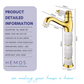 HEMOS BRASS MIXER BASIN TAP MIXER EXPOSED BATH SHOWER WITH TAP 3 MODE SHOWER SET HM-14SERIES