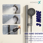 HEMOS BATHROOM 2 MODE BRASS BODY WITH STAINLESS STEEL CASING MIXER EXPOSED SHOWER SETS HM-19121-MG
