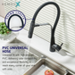 HEMOS KITCHEN FAUCET FLEXIBLE NYLON HOSE MIXER PILLAR SINK TAP WITH MAGNETIC HOLDER HM-19108FH-MG