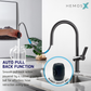 HEMOS KITCHEN FAUCET BRASS PULL OUT MIXER PILLAR SINK TAP CHROME & GREY KEPALA PAIP DAPUR HM-19112