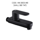 HEMOS BATHROOM FAUCET STAINLESS STEEL SUS304 WALL BIB TAP & TWO WAY TAP HM-3805,3807-MB,MG