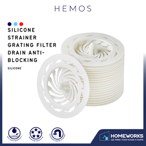 HEMOS PARTS SILICONE STRAINER GRATING FILTER DRAIN ANTI-BLOCKING HM-0133-MS