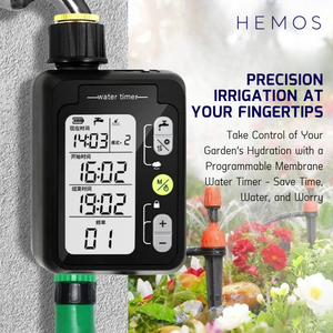 HEMOS PARTS DIGITAL AUTO FLUSH TIMER SENSOR WATER SAVING LCD DISPLAY FOR GERDEN HM-0201