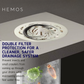 HEMOS PARTS SILICONE STRAINER GRATING FILTER DRAIN ANTI-BLOCKING HM-0133-MS