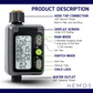 HEMOS PARTS DIGITAL AUTO FLUSH TIMER SENSOR WATER SAVING LCD DISPLAY FOR GERDEN HM-0201