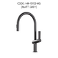 HEMOS KITCHEN FAUCET BRASS PULL OUT MIXER PILLAR SINK TAP CHROME & GREY KEPALA PAIP DAPUR HM-19112