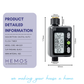 HEMOS PARTS DIGITAL AUTO FLUSH TIMER SENSOR WATER SAVING LCD DISPLAY FOR GERDEN HM-0201