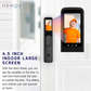 HEMOS 7 IN 1 TUYA SMART DOOR LOCK FULLY AUTOMATIC HD SECURITY CAMERA WITH INTERCOM FUNCTION HM-D1