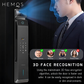 HEMOS 7 IN 1 TUYA SMART DOOR LOCK FULLY AUTOMATIC HD SECURITY CAMERA WITH INTERCOM FUNCTION HM-D1