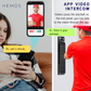 HEMOS 7 IN 1 TUYA SMART DOOR LOCK FULLY AUTOMATIC HD SECURITY CAMERA WITH INTERCOM FUNCTION HM-D1