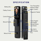 HEMOS 7 IN 1 TUYA SMART DOOR LOCK FULLY AUTOMATIC HD SECURITY CAMERA WITH INTERCOM FUNCTION HM-D1