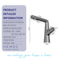 HEMOS BATHROOM FAUCET BRASS PULL OUT MIXER PILLAR BASIN TAP KEPALA PAIP BILIK MANDI HM-19057
