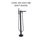 HEMOS BATHROOM FAUCET BRASS MIXER HOT COLD FLOOR MOUNT BATH TUB SHOWER TAP HM-13007-MB,MG