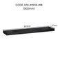 HEMOS BATHROOM MIRROR 600/700/800MM WALL MOUNTED ALUMINUM BLACK FRAME ROUND & RECTANGLE KACA CERMIN