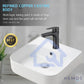 HEMOS BATHROOM FAUCET SUS 304 PILLAR BASIN COLD TAP SILVER & BLACK KEPALA PAIP AIR HM-4051,4055