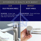 HEMOS BATHROOM FAUCET SUS 304 PILLAR BASIN COLD TAP SILVER & BLACK KEPALA PAIP AIR HM-4051,4055