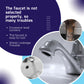 HEMOS BATHROOM FAUCET SUS 304 PILLAR BASIN COLD TAP SILVER & BLACK KEPALA PAIP AIR HM-4051,4055
