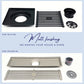 HEMOS BATHROOM FITTINGS STAINLESS STEEL SUS 304 LONG DRAIN FLOOR TRAP GRATING INDOOR OUTDOOR HM-117