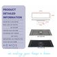 HEMOS BATHROOM FITTINGS STAINLESS STEEL SUS 304 LONG DRAIN FLOOR TRAP GRATING INDOOR OUTDOOR HM-117
