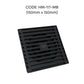 HEMOS BATHROOM FITTINGS STAINLESS STEEL SUS 304 LONG DRAIN FLOOR TRAP GRATING INDOOR OUTDOOR HM-117