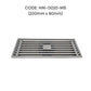HEMOS BATHROOM FITTINGS STAINLESS STEEL SUS 304 LONG DRAIN FLOOR TRAP GRATING INDOOR OUTDOOR HM-117