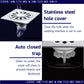 HEMOS 4&6 INCH SUS 304 WASHING MACHINE FLOOR TRAP DRAIN GRATING WITH ANGLE CONNECTOR HM-105,115,122