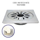 HEMOS 4&6 INCH SUS 304 WASHING MACHINE FLOOR TRAP DRAIN GRATING WITH ANGLE CONNECTOR HM-105,115,122