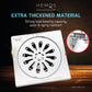 HEMOS 150x150MM 6" SUS 304 FLOOR TRAP GRATING WATER DRAIN PENUTUP LUBANG LANTAI BILIK AIR HM-106