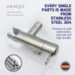 HEMOS BATHROOM FAUCET ANGLE VALVE WITH BIDET HOLDER KEPALA PAIP AIR BILIK AIR HM-3267-MS