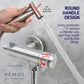 HEMOS BATHROOM FAUCET ANGLE VALVE WITH BIDET HOLDER KEPALA PAIP AIR BILIK AIR HM-3267-MS